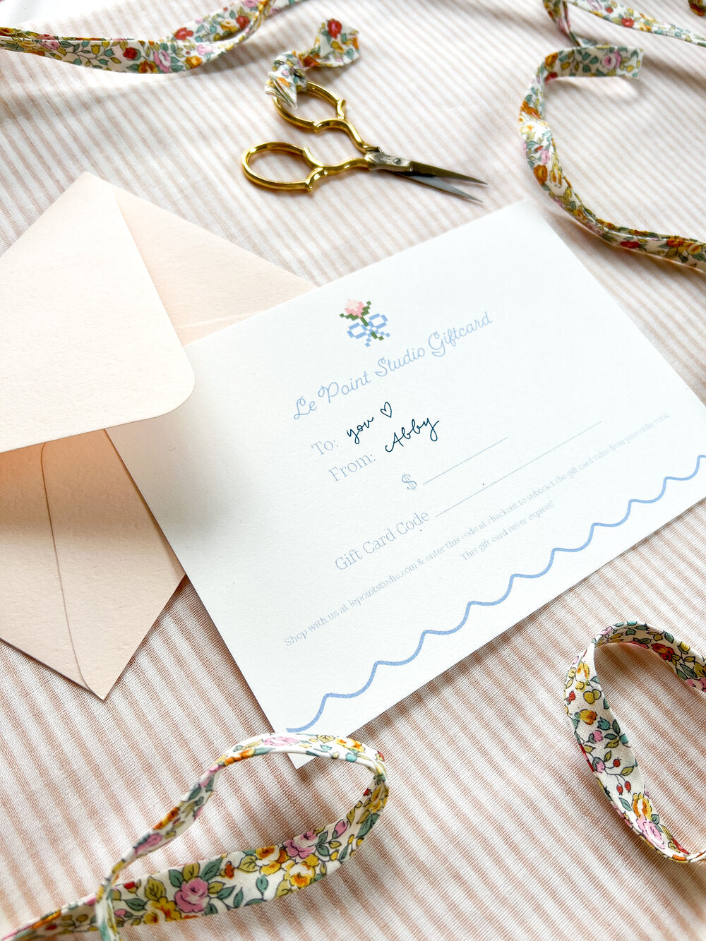 Sample Point Gift Le Point Studio Gift Card