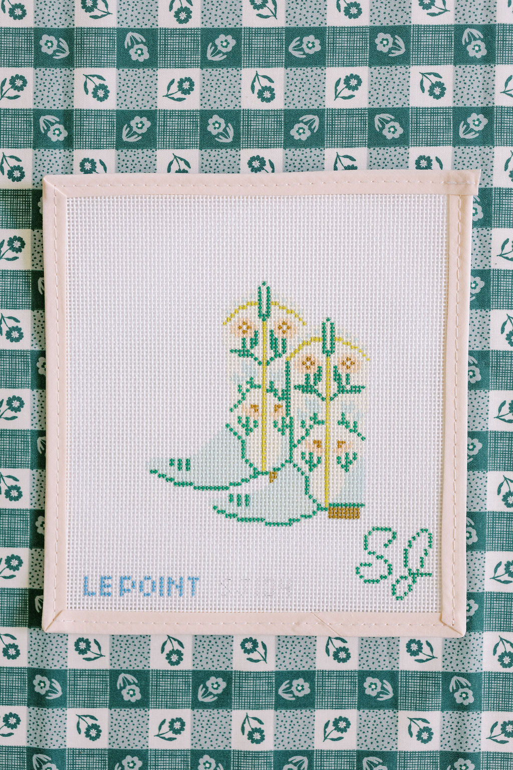 Petite Floral Boots– Le Point Studio